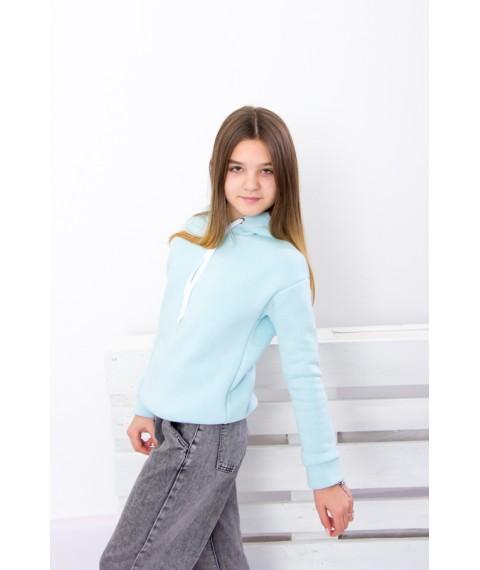 Hoodie for girls (teen) Wear Your Own 128 Blue (6230-025-v18)