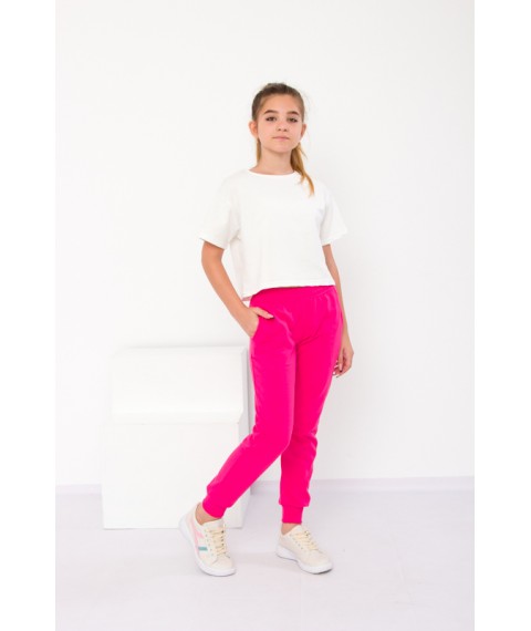 Штани для дівчинки Носи Своє 134 Рожевий (6231-023-v7)