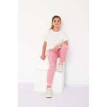 Штани для дівчинки Носи Своє 164 Рожевий (6231-023-v0)