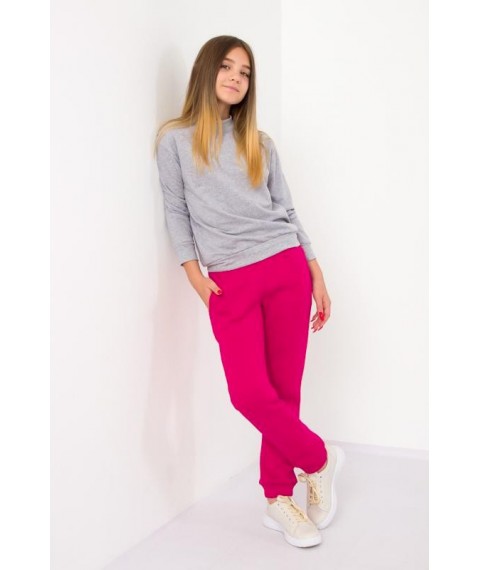 Теплі штани для дівчинки (підліткові) Носи Своє 140 Рожевий (6231-025-v20)