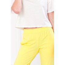Pants for girls (teens) Wear Your Own 164 Yellow (6231-057-v38)