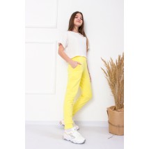 Pants for girls (teens) Wear Your Own 164 Yellow (6231-057-v38)