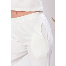 Штани для дівчинки (підліткові) Носи Своє 140 Білий (6231-057-v10)