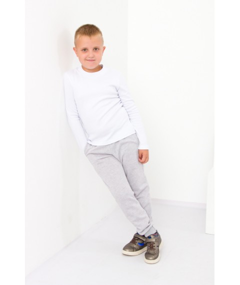 Pants for boys Wear Your Own 146 Gray (6232-023-v7)