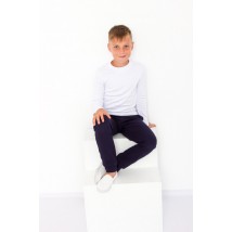 Pants for boys (teens) Wear Your Own 134 Blue (6232-057-v1)