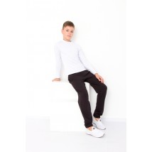 Pants for boys (teens) Wear Your Own 158 Blue (6232-057-v18)