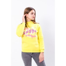 Sweatshirt for girls (teen) Wear Your Own 164 Yellow (6234-025-33-v43)