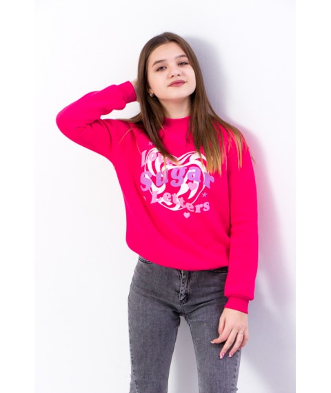 Sweatshirt for girls (teens) Wear Your Own 146 Pink (6234-025-33-v23)