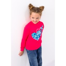 Sweatshirt for girls Wear Your Own 122 Pink (6234-057-33-v17)