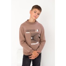 Sweatshirt for boy (teen) Wear Your Own 152 Brown (6235-025-33-v16)