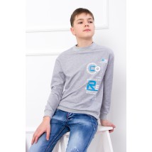 Sweatshirt for a boy Wear Your Own 140 Gray (6235-057-33-v18)