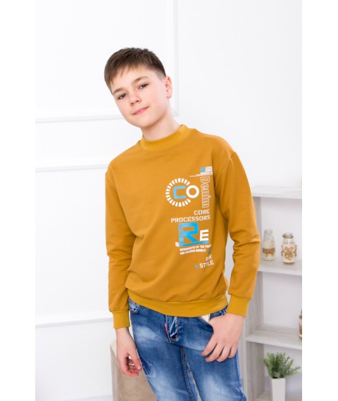 Sweatshirt for a boy Wear Your Own 164 Yellow (6235-057-33-v35)