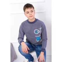 Sweatshirt for a boy Wear Your Own 140 Gray (6235-057-33-v19)