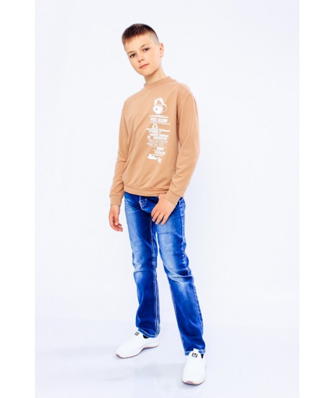 Sweatshirt for a boy Wear Your Own 128 Beige (6235-057-33-v10)