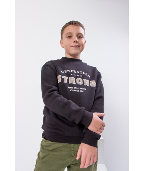 Sweatshirt for a boy (teen) Wear Your Own 140 Black (6235-025-33-v31)