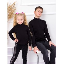 Turtleneck for children (teenagers) Wear Your Own 152 Black (6236-015-v8)