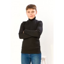 Turtleneck for a boy (teen) Wear Your Own 140 Black (6238-019-1-v8)