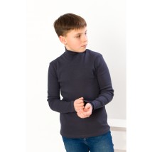 Turtleneck for a boy (teenager) Wear Your Own 134 Blue (6238-019-1-v1)