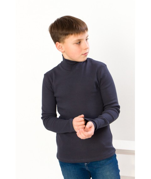 Turtleneck for a boy (teenager) Wear Your Own 134 Gray (6238-019-1-v0)