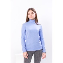 Turtleneck for girls (teens) Wear Your Own 164 Blue (6238-094-v5)
