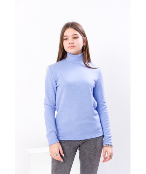 Turtleneck for girls (teens) Wear Your Own 146 Blue (6238-094-v27)