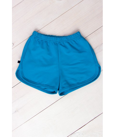 Shorts for girls Wear Your Own 122 Blue (6242-057-v166)