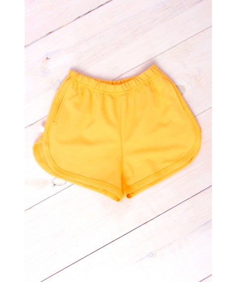 Shorts for girls Wear Your Own 140 Yellow (6242-057-v17)