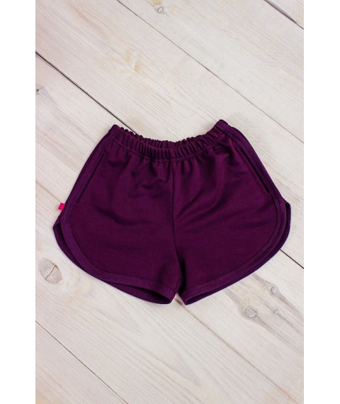 Shorts for girls Wear Your Own 128 Violet (6242-057-v136)