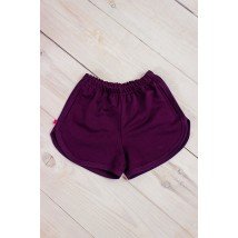 Shorts for girls Wear Your Own 140 Violet (6242-057-v14)