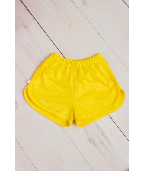 Shorts for girls Wear Your Own 116 Yellow (6242-057-v235)