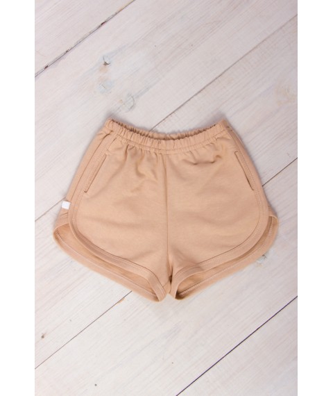 Shorts for girls Wear Your Own 122 Brown (6242-057-v159)