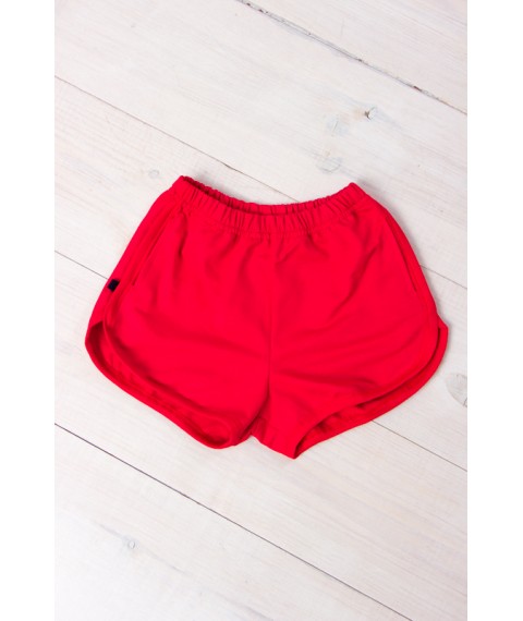 Shorts for girls Wear Your Own 140 Red (6242-057-v16)