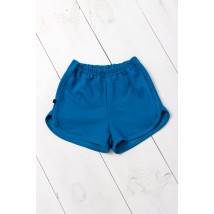 Shorts for girls Wear Your Own 134 Blue (6242-057-v182)