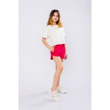 Shorts for girls Wear Your Own 146 Red (6242-057-v38)