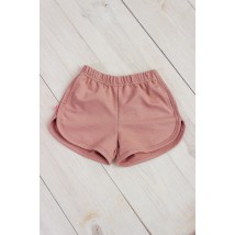 Shorts for girls Wear Your Own 140 Brown (6242-057-v18)
