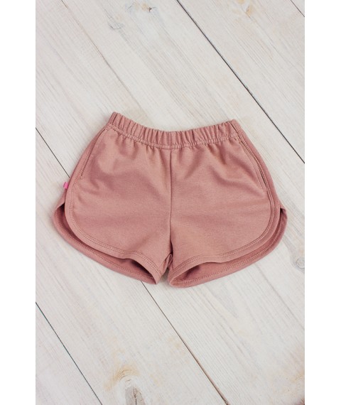 Shorts for girls Wear Your Own 140 Brown (6242-057-v18)