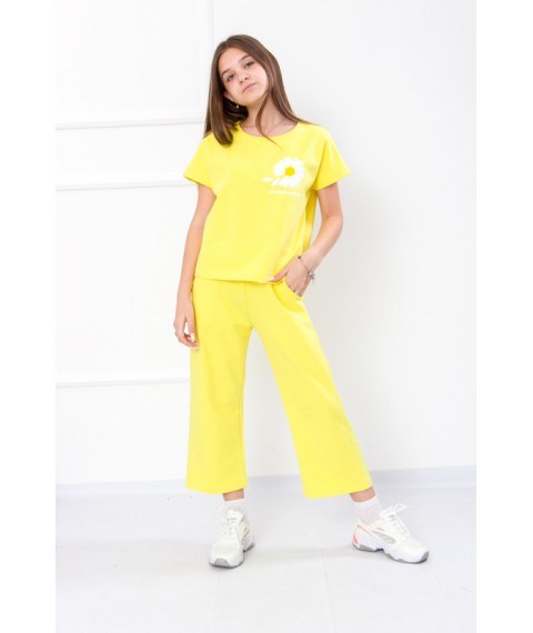 Костюм для дівчинки (підлітковий) "Ромашка" Носи Своє 134 Жовтий (6251-057-33-v41)