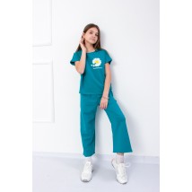 Costume for girls (teens) "Daisy" Wear Your Own 152 Blue (6251-057-33-v20)