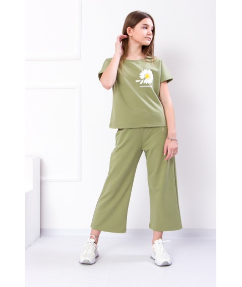 Costume for girls (teens) "Chamois" Wear Your Own 140 Green (6251-057-33-v31)