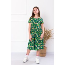 Dress for a girl (teenage) Wear Your Own 158 Green (6257-002-v8)