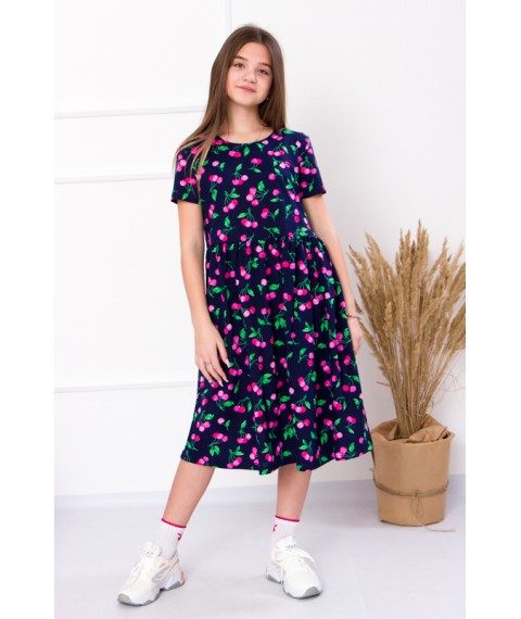 Dress for a girl (teenage) Wear Your Own 146 Blue (6257-002-v3)
