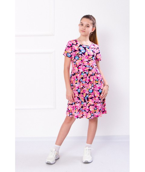 Dress for a girl (teenager) Wear Your Own 158 Pink (6258-002-v16)