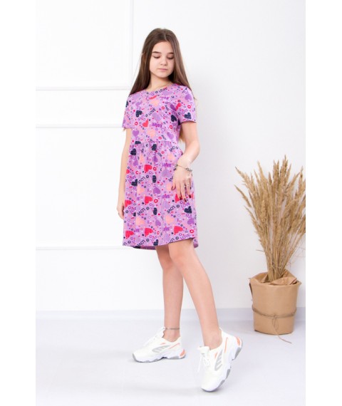 Dress for a girl (teenager) Wear Your Own 152 Purple (6258-002-v10)