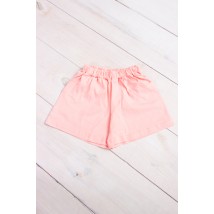 Shorts for girls Wear Your Own 152 Yellow (6262-001-v129)