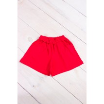 Shorts for girls Wear Your Own 122 Red (6262-001-v28)