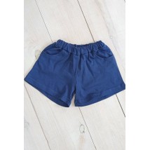 Shorts for girls Wear Your Own 122 Blue (6262-001-v33)