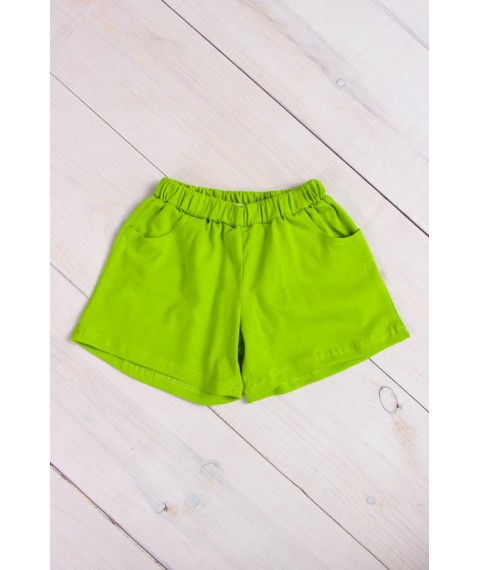 Shorts for girls Wear Your Own 104 Yellow (6262-001-v91)