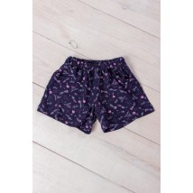 Shorts for girls Wear Your Own 134 Blue (6262-002-v3)