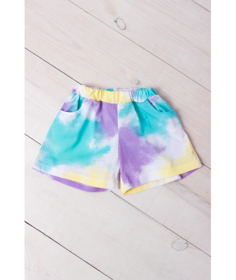 Shorts for girls Wear Your Own 122 Blue (6262-002-v42)
