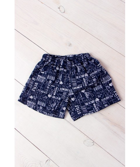 Shorts for girls Wear Your Own 104 Blue (6262-002-v90)